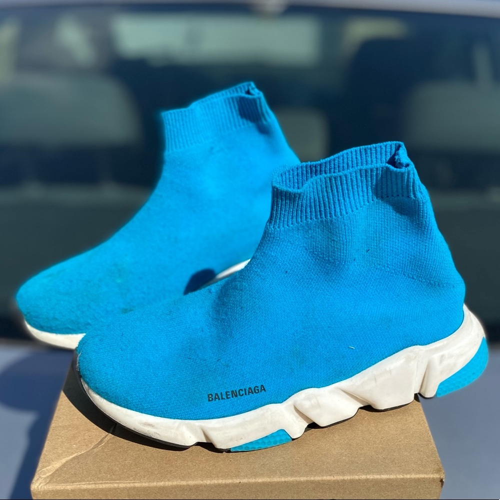 Kids Balenciaga Sock Sneaker